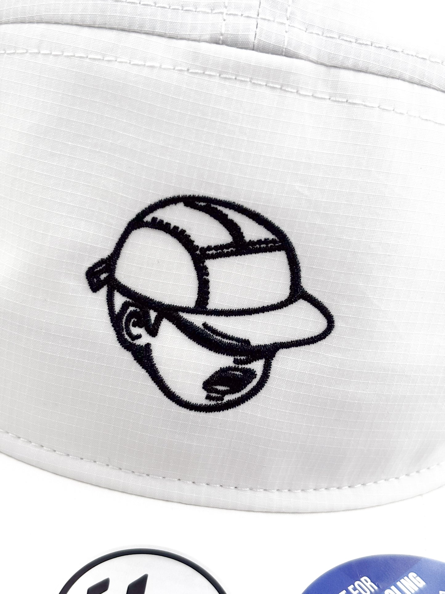  head logo white camp cap '47 brand