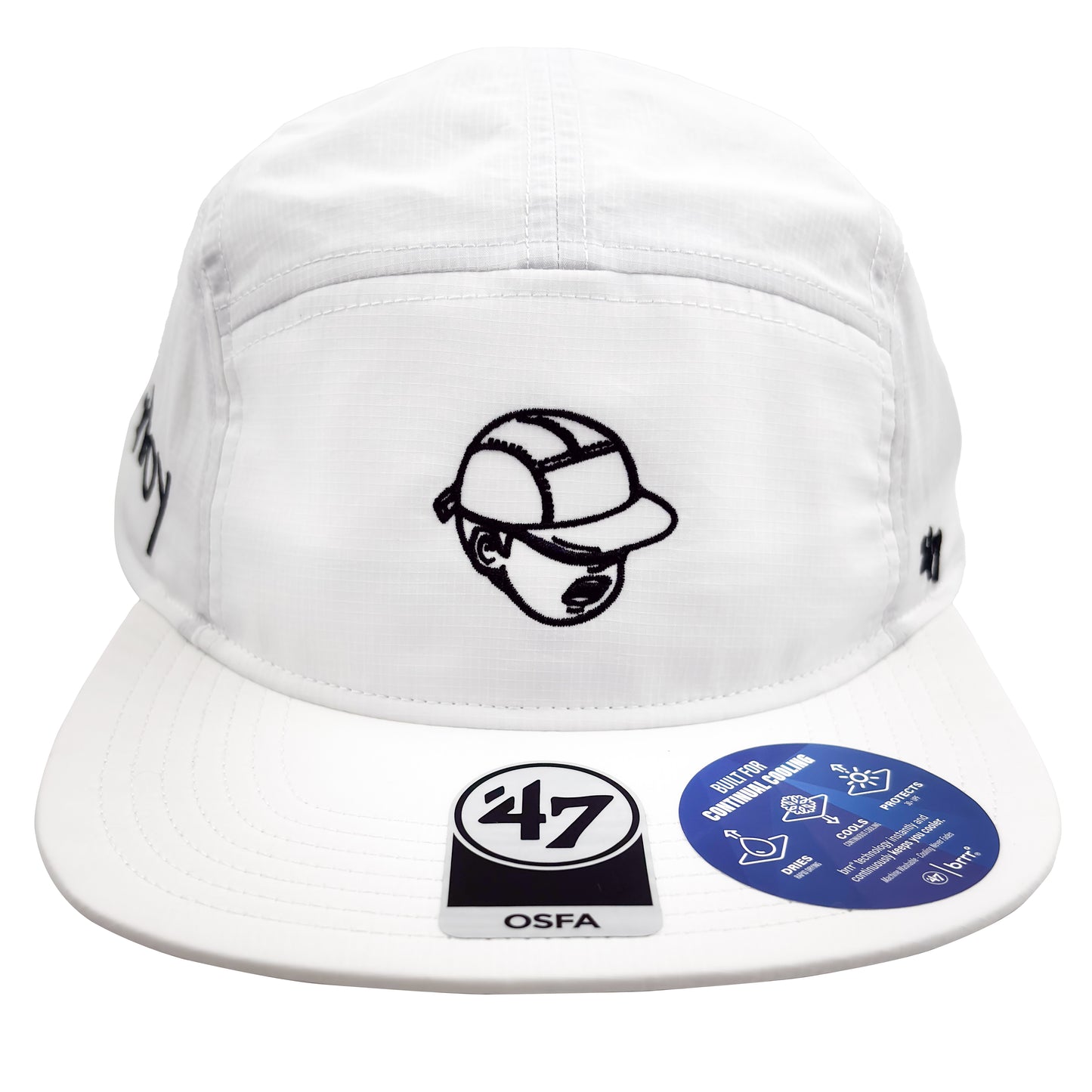  head logo white camp cap '47 brand