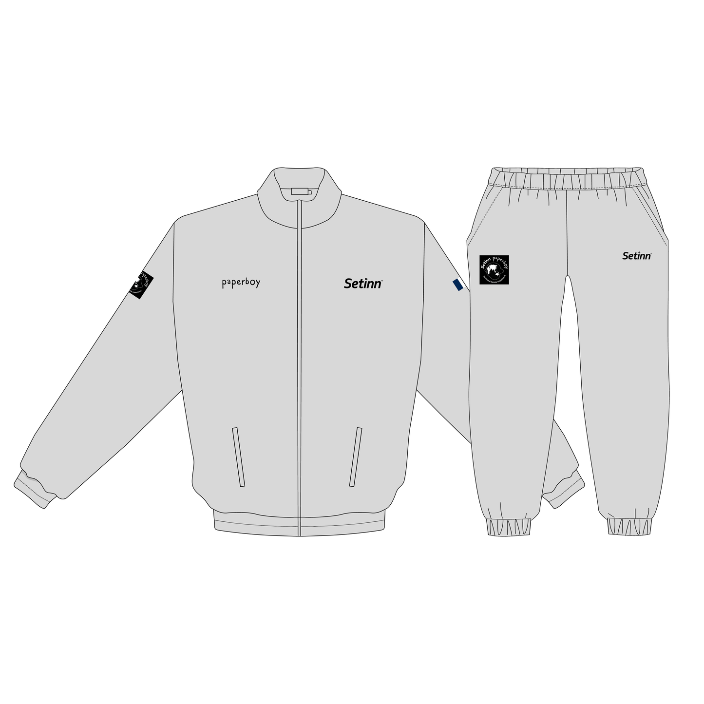 PPB Setinn™ Tour Tracksuit - Grey