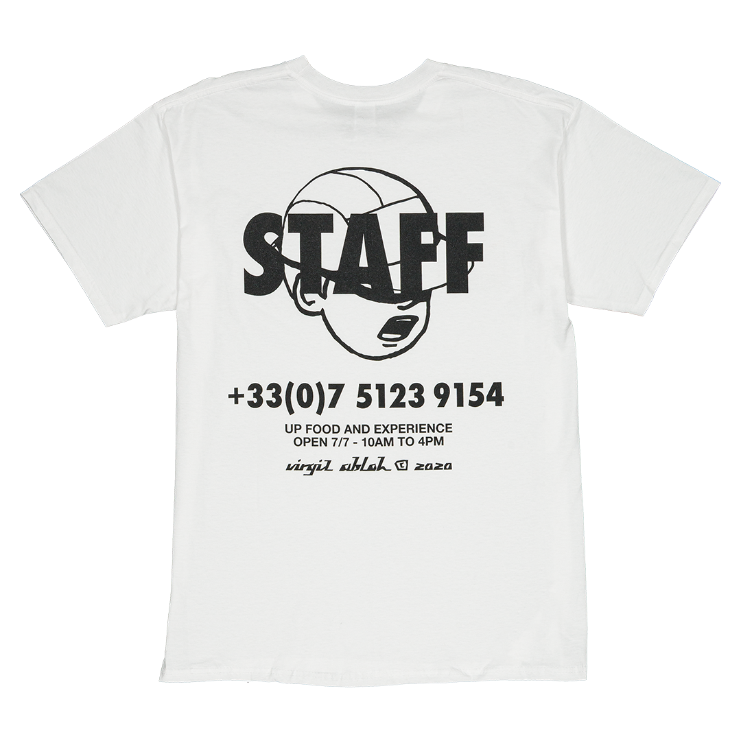 Paperboy Virgil Abloh Archive Staff Tee