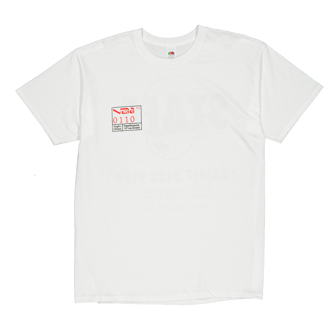 Paperboy Virgil Abloh Archive Staff Tee